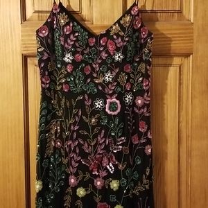 Stunning, hand beaded gown. Worn twice.